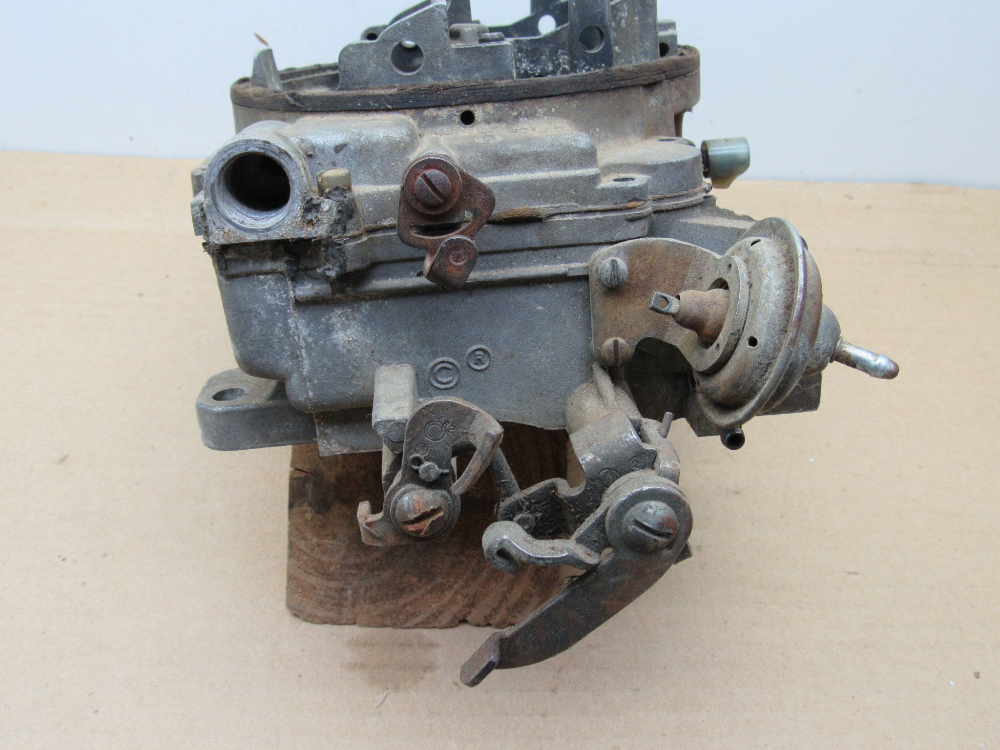 Carburetor - Carter# 4428S - Casting Date - E-8 - AVS - 4 bbl - B - C - Body - 440 HP - Manual - 1968 - USED - SHIPS FREE TO LOWER 48 - Image 7