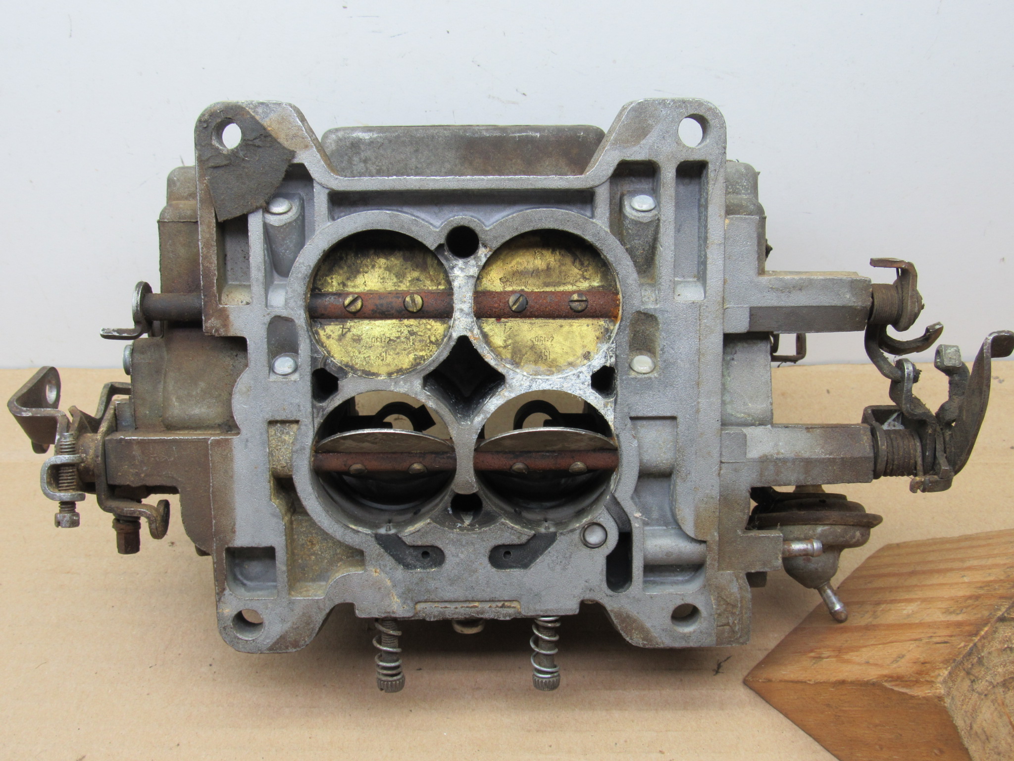 Carburetor - Carter# 4428S - Casting Date - E-8 - AVS - 4 bbl - B - C - Body - 440 HP - Manual - 1968 - USED - SHIPS FREE TO LOWER 48 - Image 3