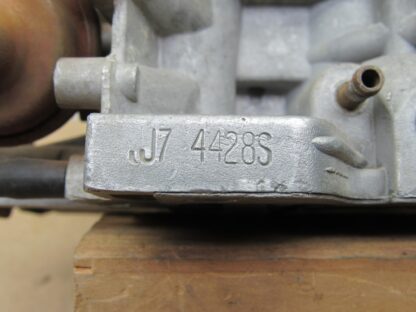 Carburetor - Carter# 4428S - Casting Date - J-7 - AVS - 4 bbl - B - C - Body - 440 HP - Manual - 1968 - USED - SHIPS FREE TO LOWER 48 - Image 2