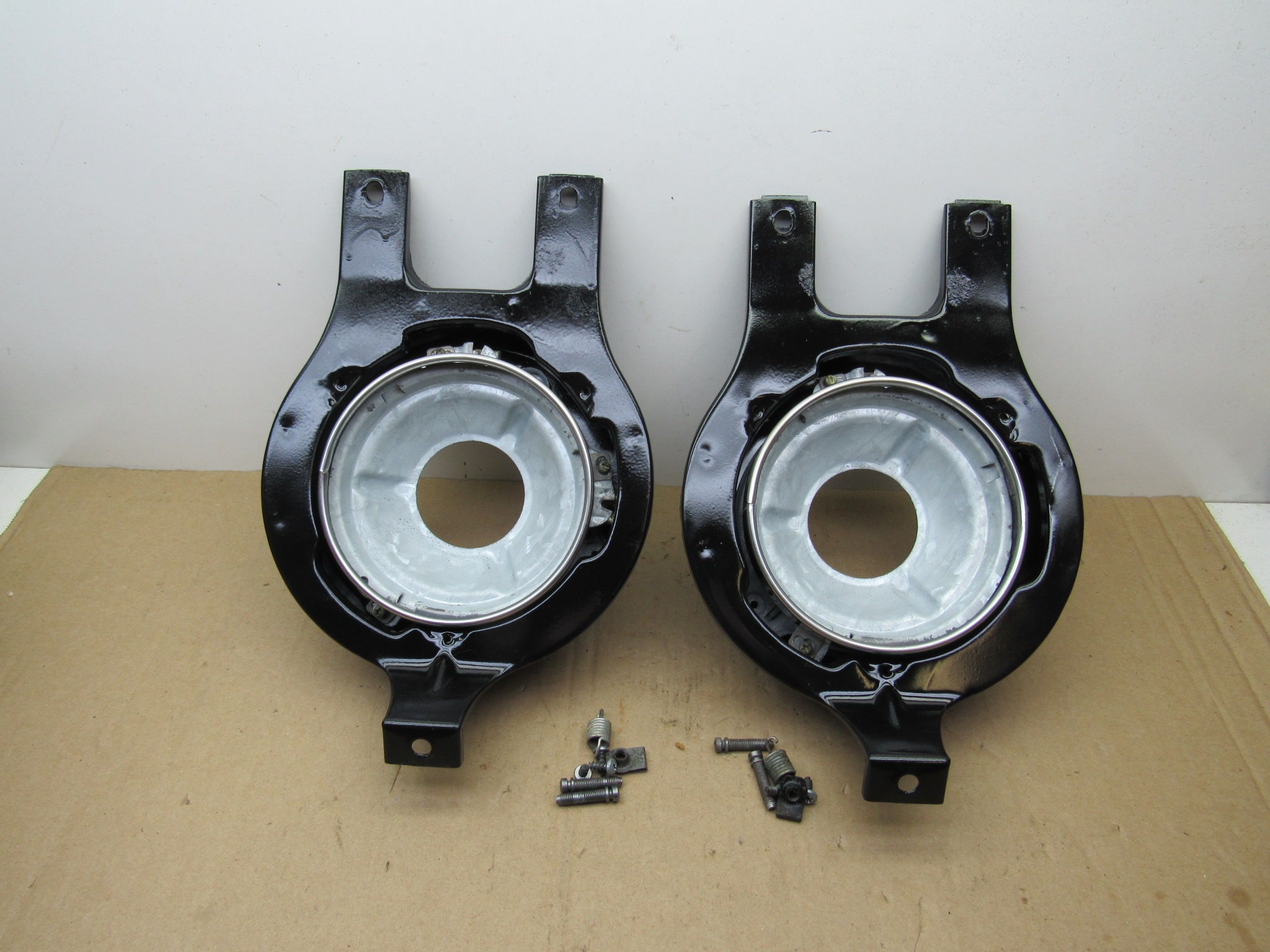 Inner Headlamp Housing Pkg# 2276772 - Pair - B - Body - Plymouth - 1962 - ORIGINAL / RESTORED - SHIPS FREE TO LOWER 48