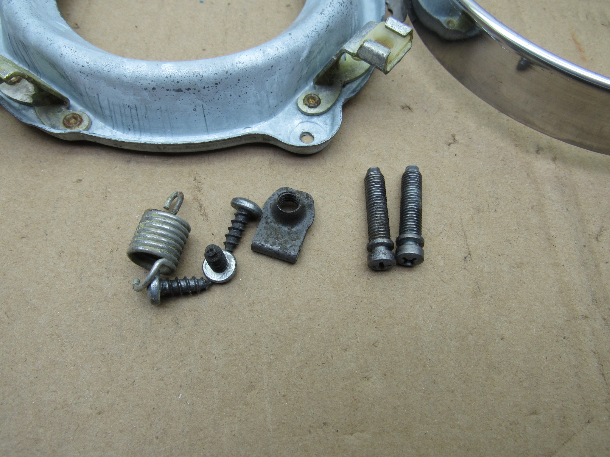 Inner Headlamp Housing Pkg# 2276772 - Pair - B - Body - Plymouth - 1962 - ORIGINAL / RESTORED - SHIPS FREE TO LOWER 48 - Image 8