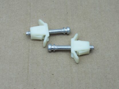 Headlamp Adjusting Screw and Nut# 3868551 - Set of 2 - M - Body - 1977 - NOS  - SHIPS FREE TO LOWER 48 - Image 2