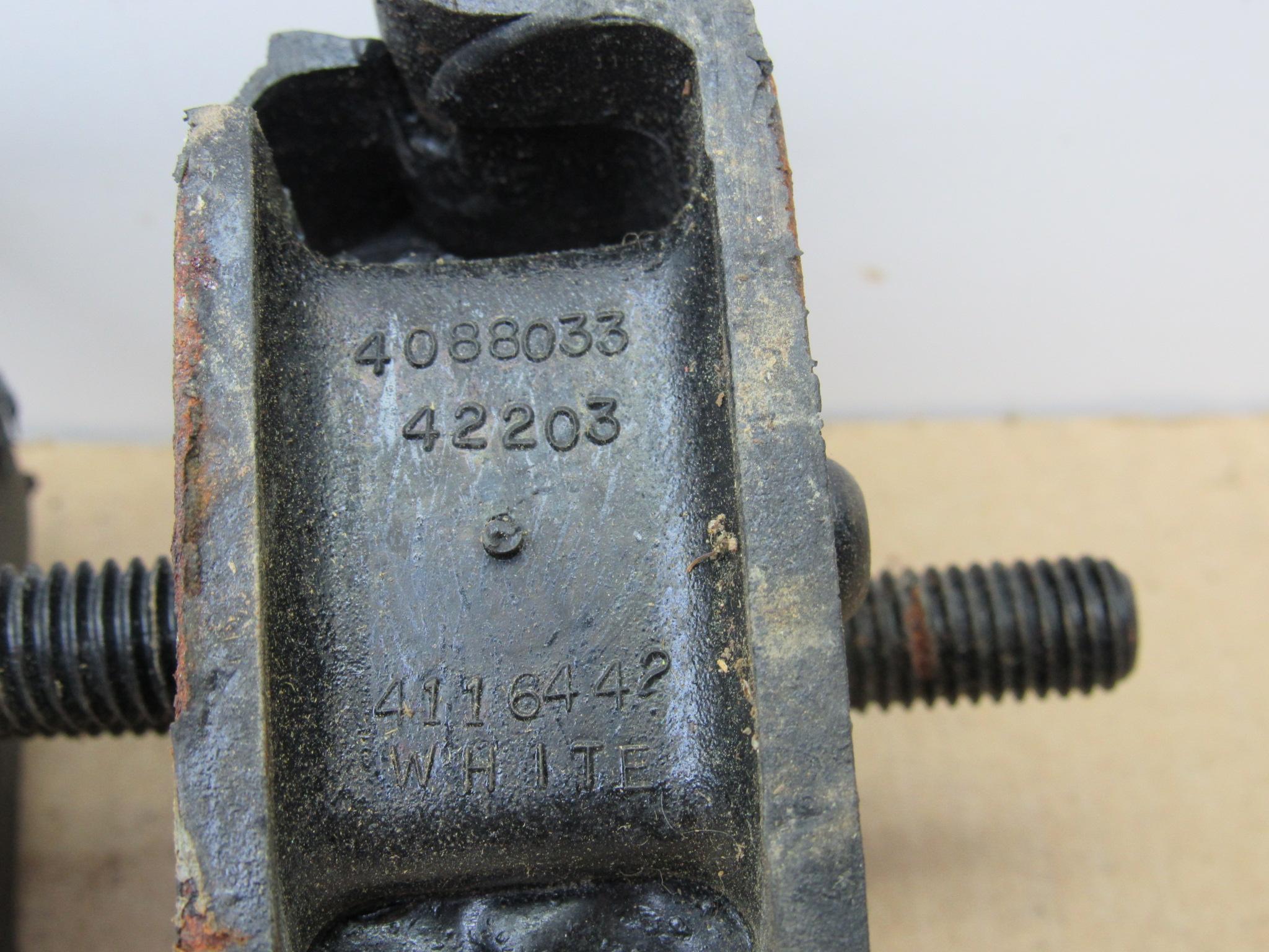 Engine Front Support Insulator# 4088033 - Pair - Dodge - Plymouth Truck - Van - 1979-90 - NOS - SHIPS FREE TO LOWER 48 - Image 5