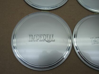 Wheel Cover Medallion# 4126822 - Set of 4 - Chrysler Imperial - 1981-82 - NOS - SHIPS FREE TO LOWER 48 - Image 2