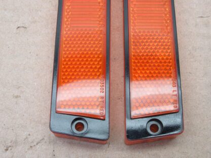 Front Side Marker Lamp Lens and Gasket Pkg# 3420862 / 3420863 - Pair - Chrysler - 1970-71 - NOS - SHIPS FREE TO LOWER 48 - Image 2