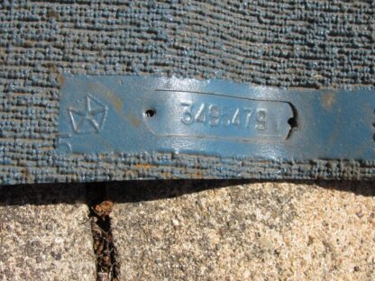 Deluxe Floor Mat# 3495479 - Blue - Dodge Pick-Up Truck - Conventional Cab - Models - 1972-73 - NOS - SHIPS FREE TO LOWER 48 - Image 6