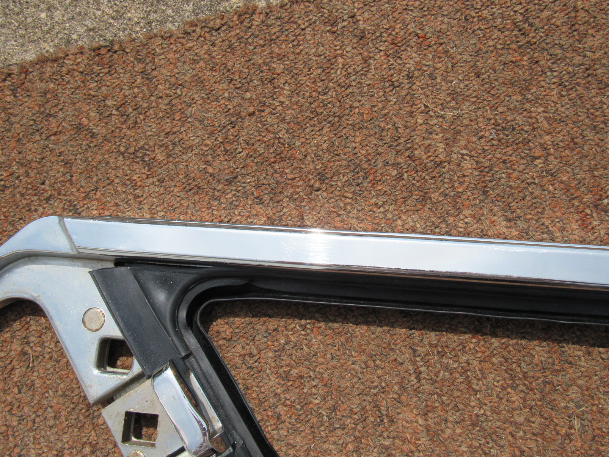 Vent Window Frame and Divisional Channel# 2195695 - RH - Lancer - Valiant 2 Door - 1961-62 - NOS - SHIPS FREE TO LOWER 48 - Image 13