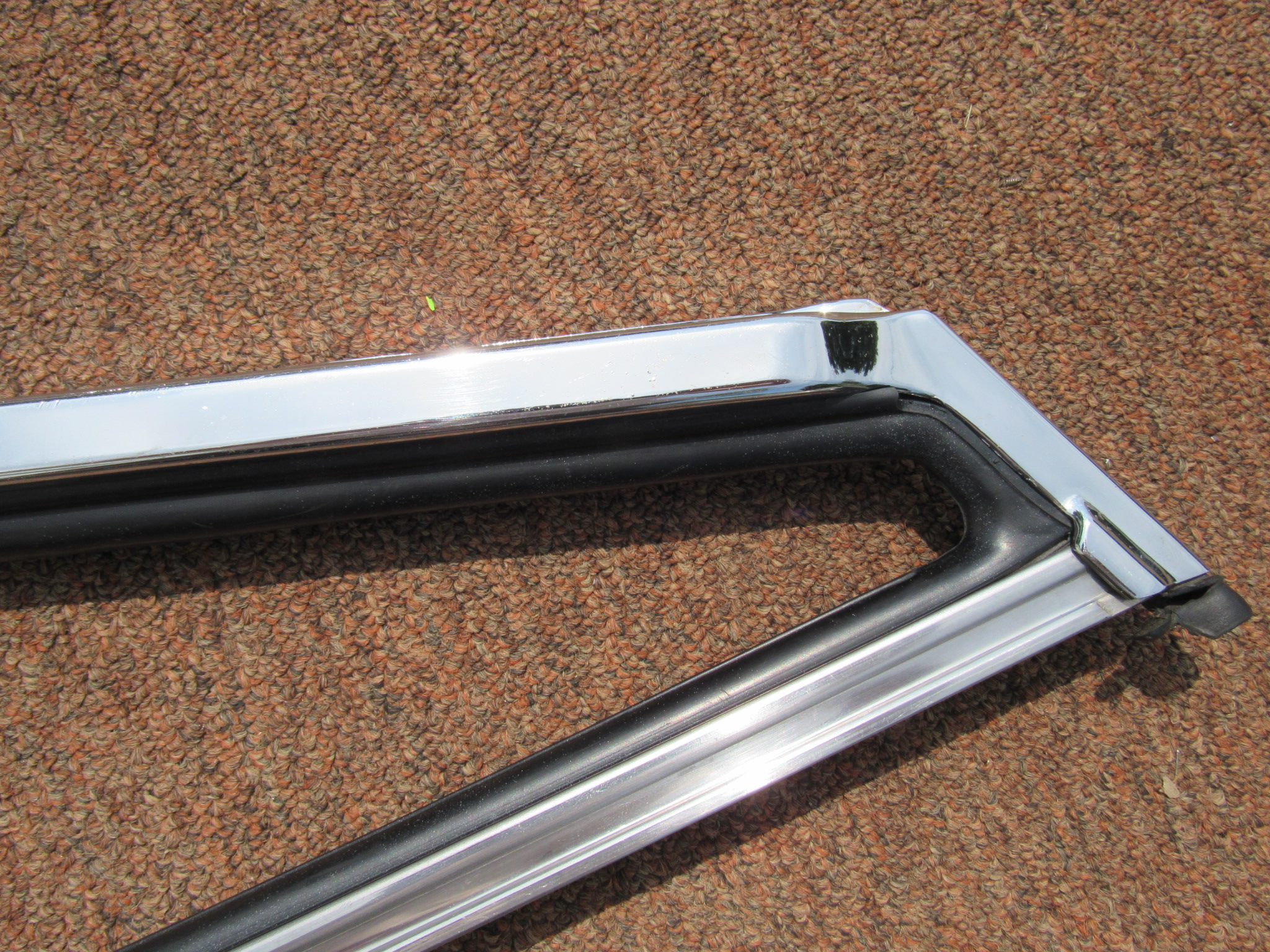 Vent Window Frame and Divisional Channel# 2195695 - RH - Lancer - Valiant 2 Door - 1961-62 - NOS - SHIPS FREE TO LOWER 48 - Image 12
