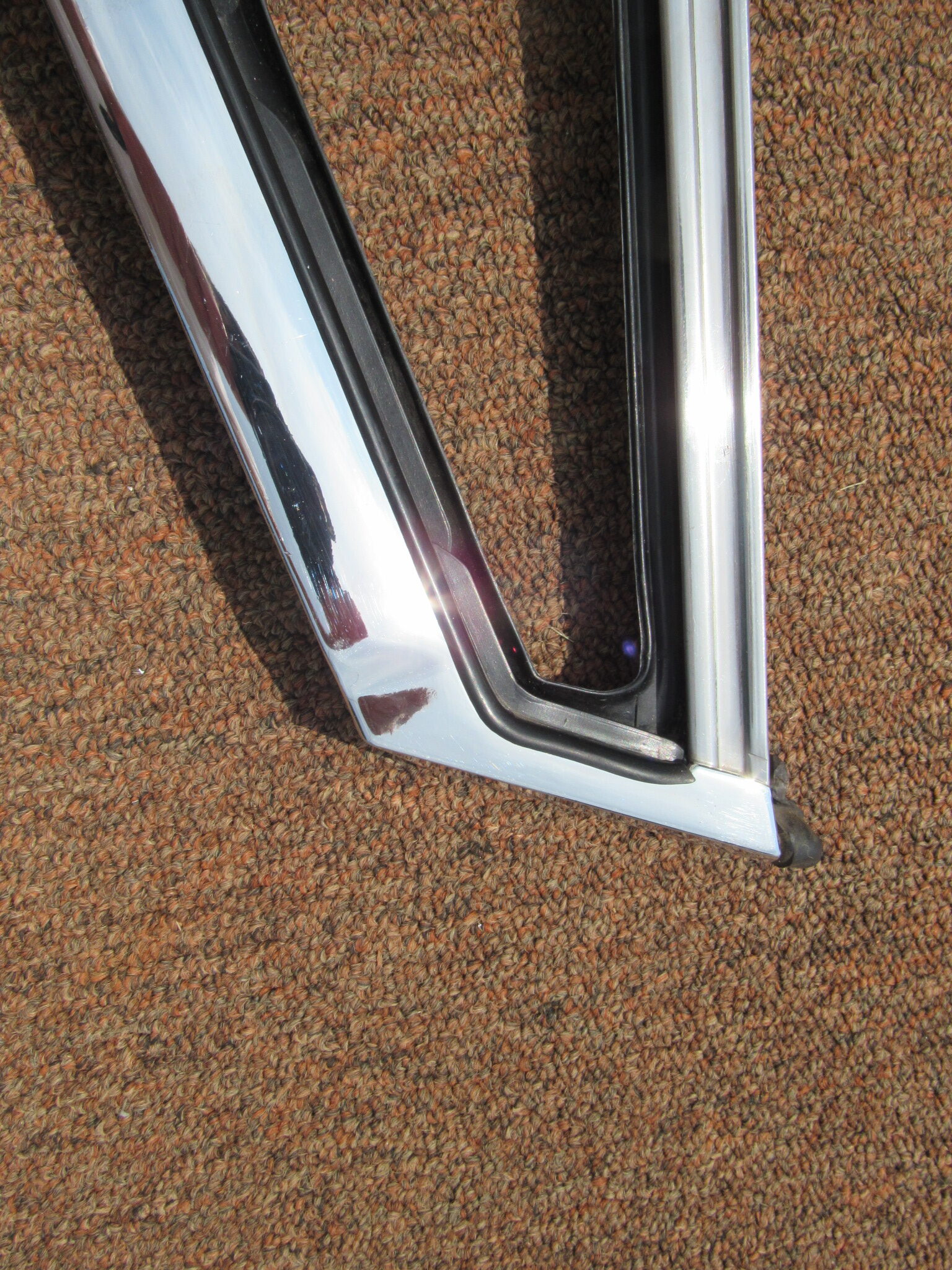 Vent Window Frame and Divisional Channel# 2195695 - RH - Lancer - Valiant 2 Door - 1961-62 - NOS - SHIPS FREE TO LOWER 48 - Image 8