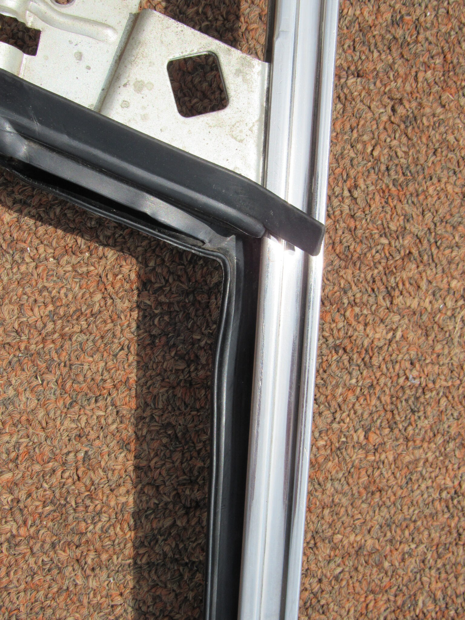 Vent Window Frame and Divisional Channel# 2195695 - RH - Lancer - Valiant 2 Door - 1961-62 - NOS - SHIPS FREE TO LOWER 48 - Image 7