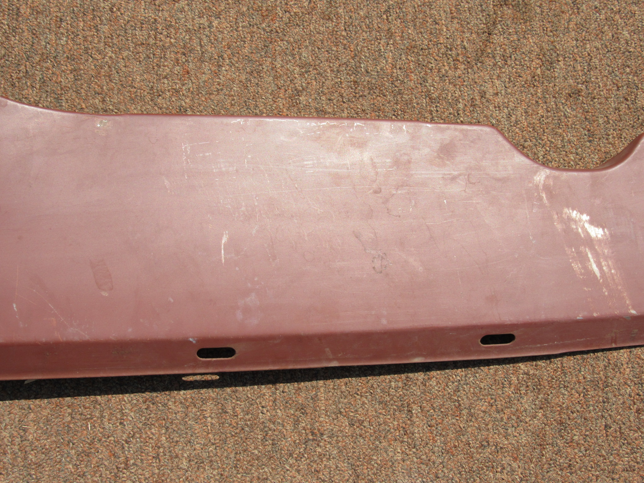 Rear Bumper Face Bar Lower Shield# 3464540 - Plymouth Fury - 1971 - NOS - SHIPS FREE TO LOWER 48 - Image 8