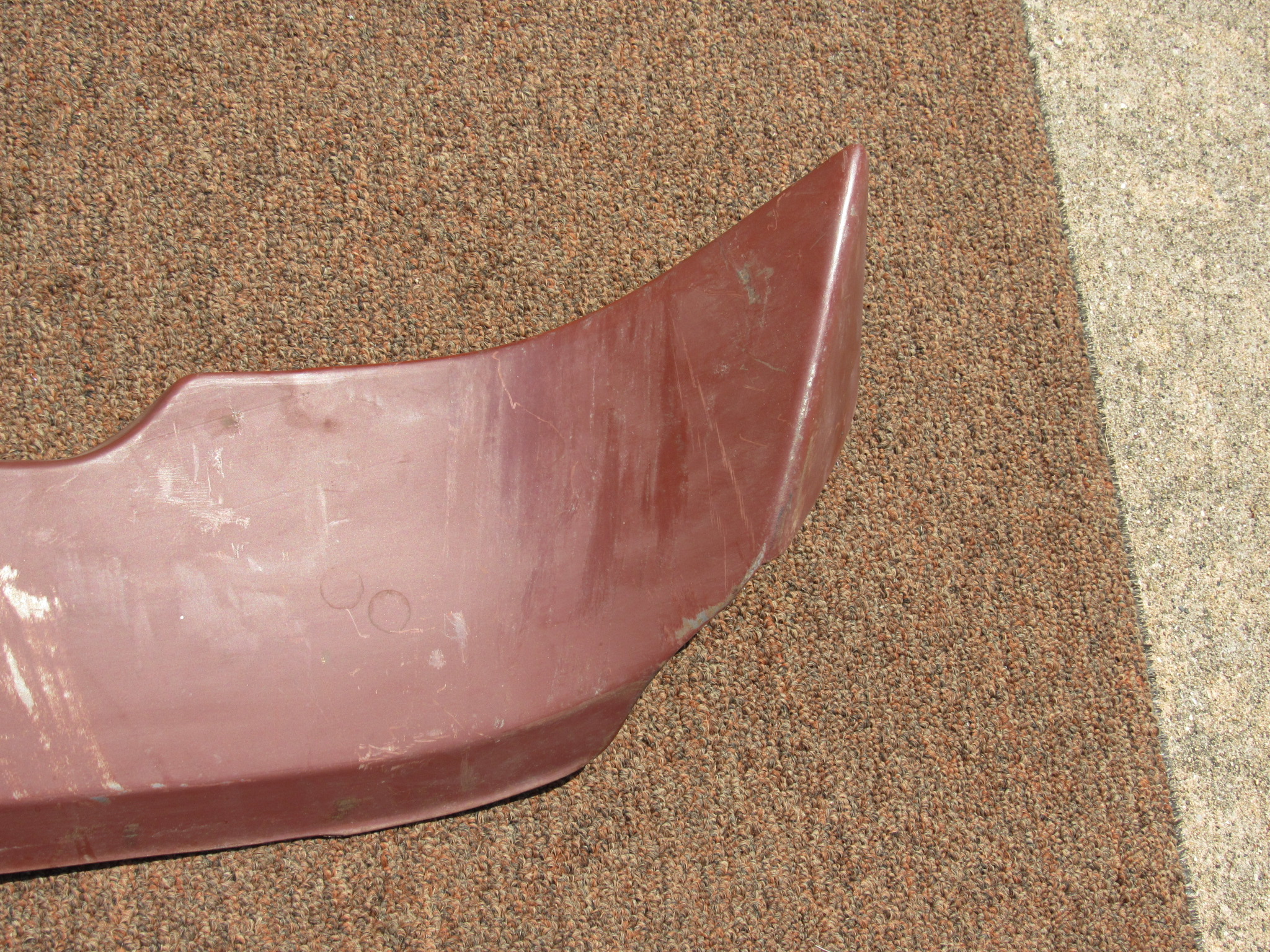Rear Bumper Face Bar Lower Shield# 3464540 - Plymouth Fury - 1971 - NOS - SHIPS FREE TO LOWER 48 - Image 7