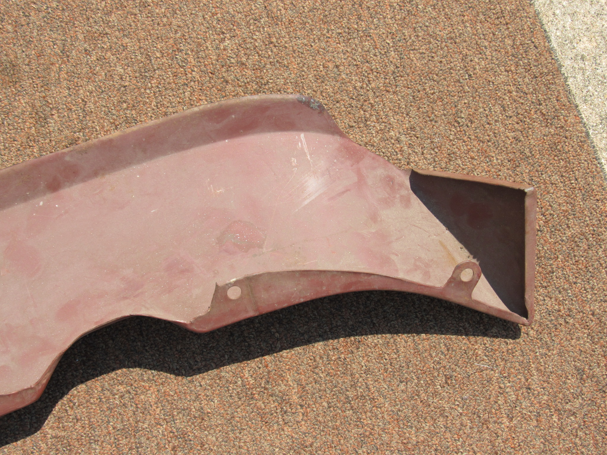 Rear Bumper Face Bar Lower Shield# 3464540 - Plymouth Fury - 1971 - NOS - SHIPS FREE TO LOWER 48 - Image 2