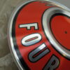 Air Cleaner Nameplate# 2863339 - Orange 340 - A - B - E - Body - 1969-71 - NEW MOPAR - SHIPS FREE TO LOWER 48 - Image 3