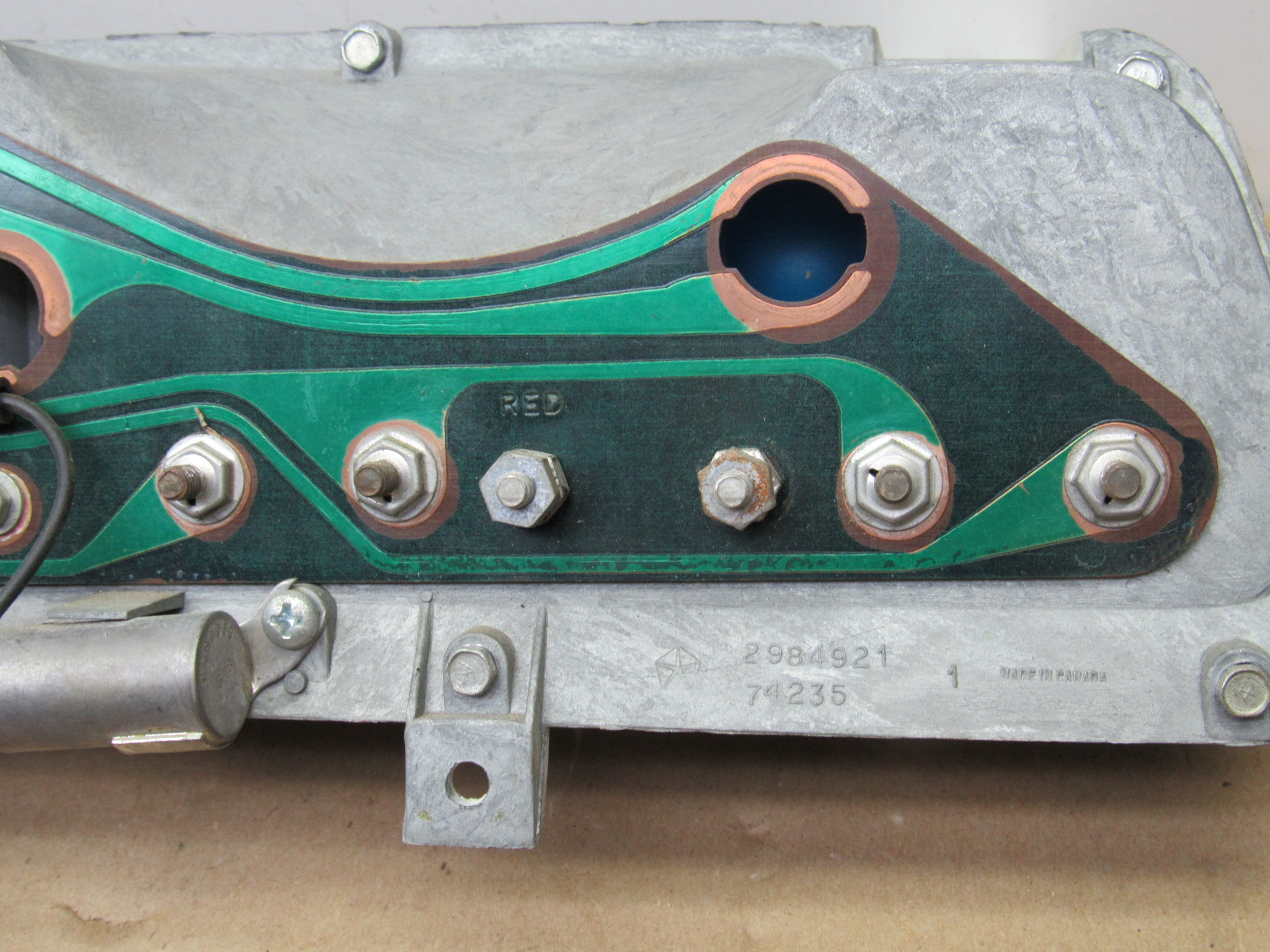 Instrument Gauge Cluster Pkg# 2984943 - C - Body - Dodge - 1970 - USED - SHIPS FREE TO LOWER 48 - Image 5