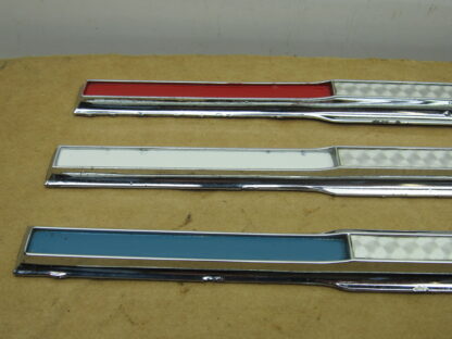 Door Ornament and Insert Pkg# 2586290 - 6 Piece Set - Plymouth Sport Fury - 1966 - USED - SHIPS FREE TO LOWER 48 - Image 9