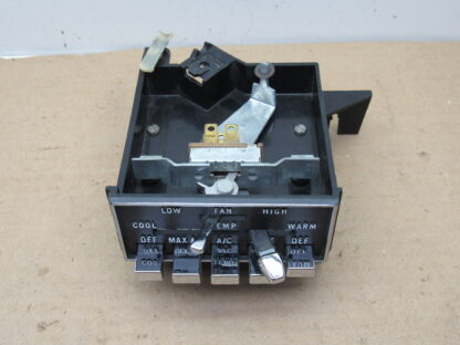 A/C and Heater Control# 3502444 - E - Body - W/Rallye - 1972-74 - ORIGINAL/RESTORED - SHIPS FREE TO LOWER 48