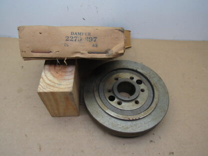 Crankshaft Vibration Damper# 2275897 - Big Block - 1962-65 - NOS - SHIPS FREE TO LOWER 48