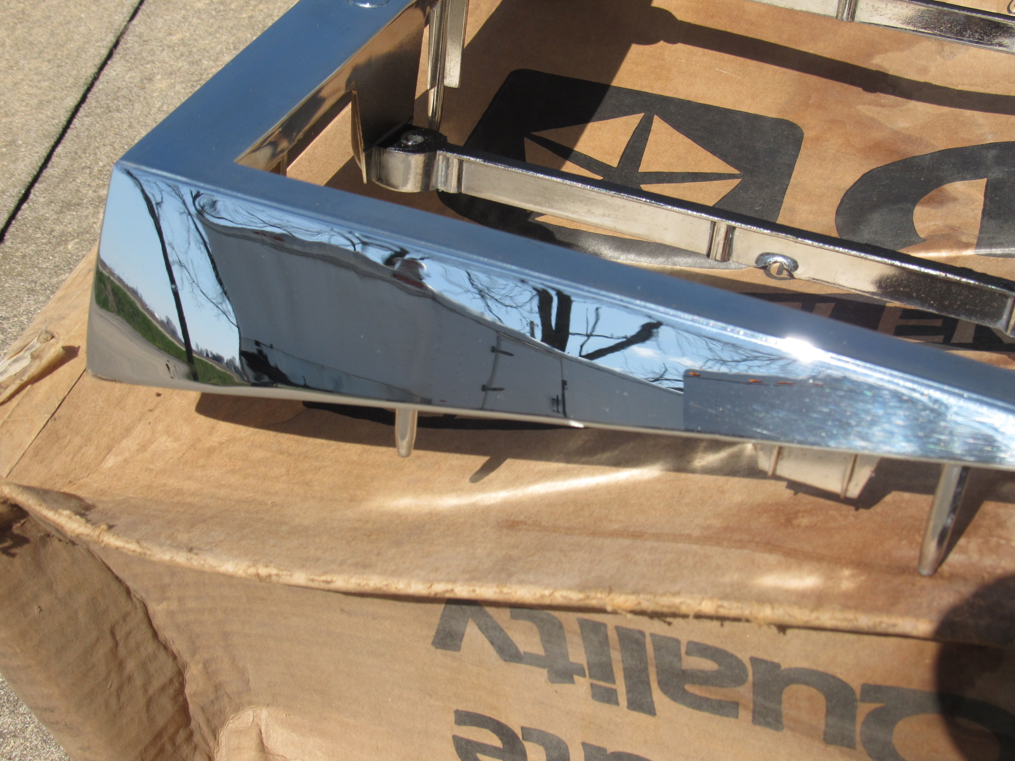 Radiator Grille Headlamp Mounting Panel# 4103228 - Chrysler Cordoba - 1981-83 - NOS - SHIPS FREE TO LOWER 48 - Image 7