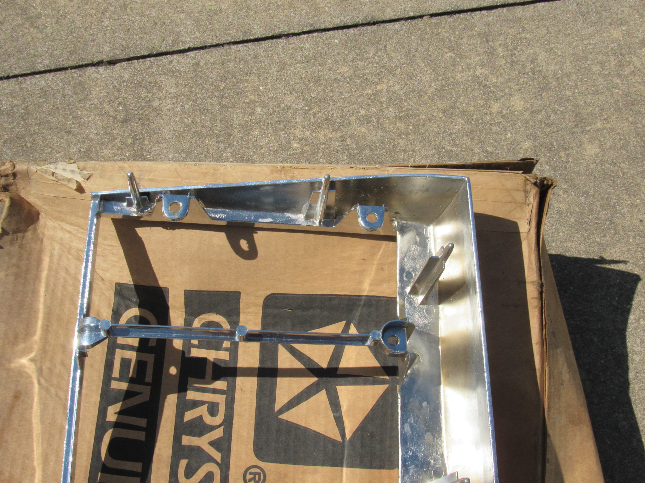 Radiator Grille Headlamp Mounting Panel# 4103228 - Chrysler Cordoba - 1981-83 - NOS - SHIPS FREE TO LOWER 48 - Image 4