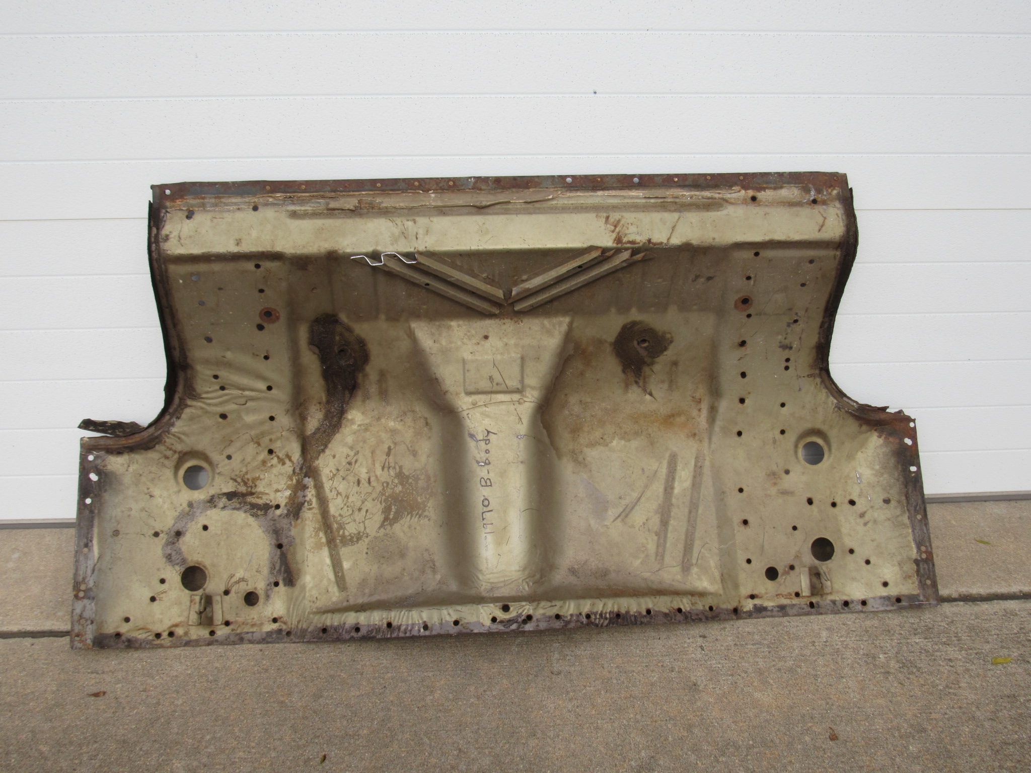 Center Floor Pan# 3445440 - Dodge - Plymouth - B - Body - 1970 - USED - SHIPS FREE TO LOWER 48