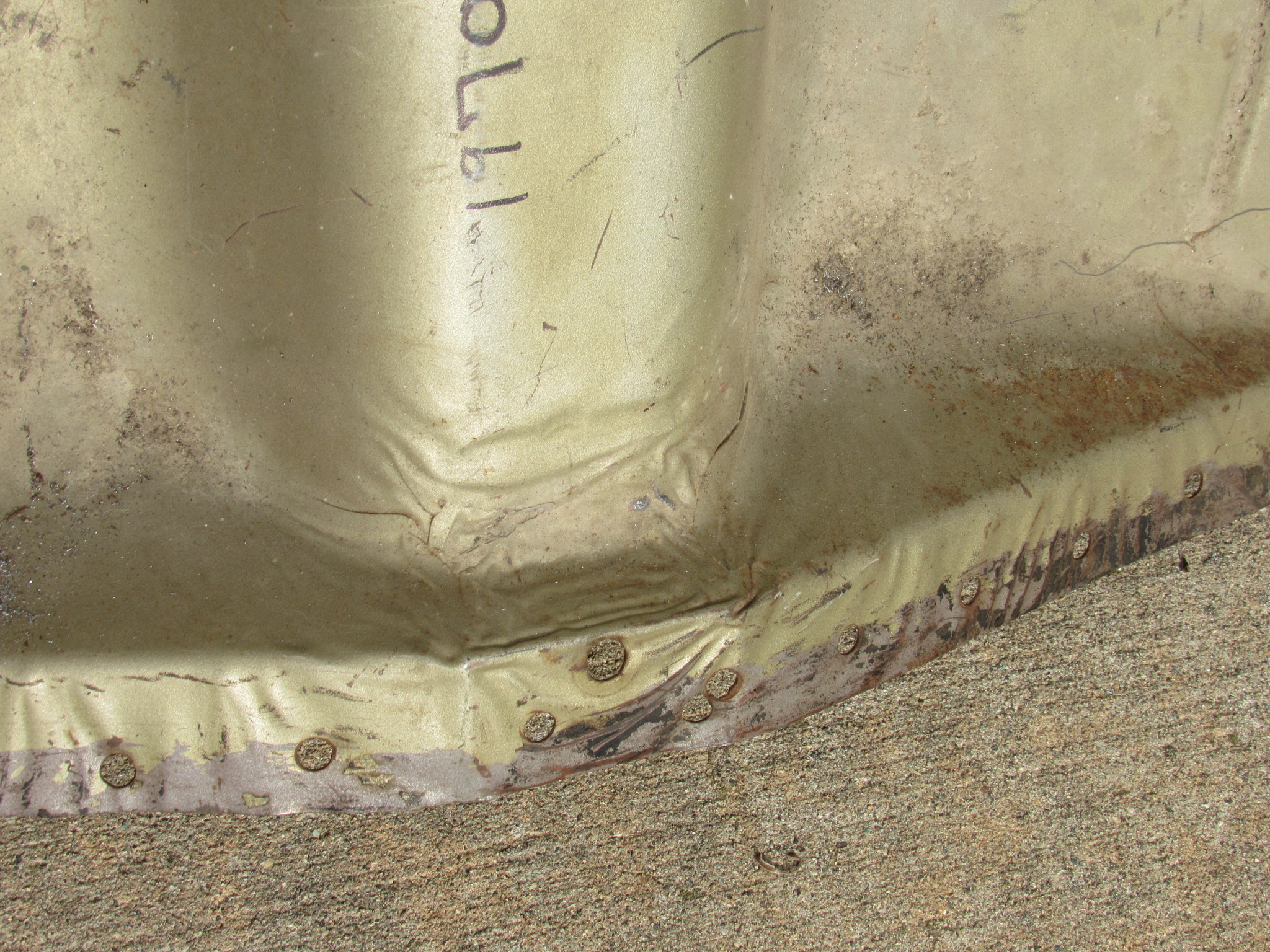 Center Floor Pan# 3445440 - Dodge - Plymouth - B - Body - 1970 - USED - SHIPS FREE TO LOWER 48 - Image 16