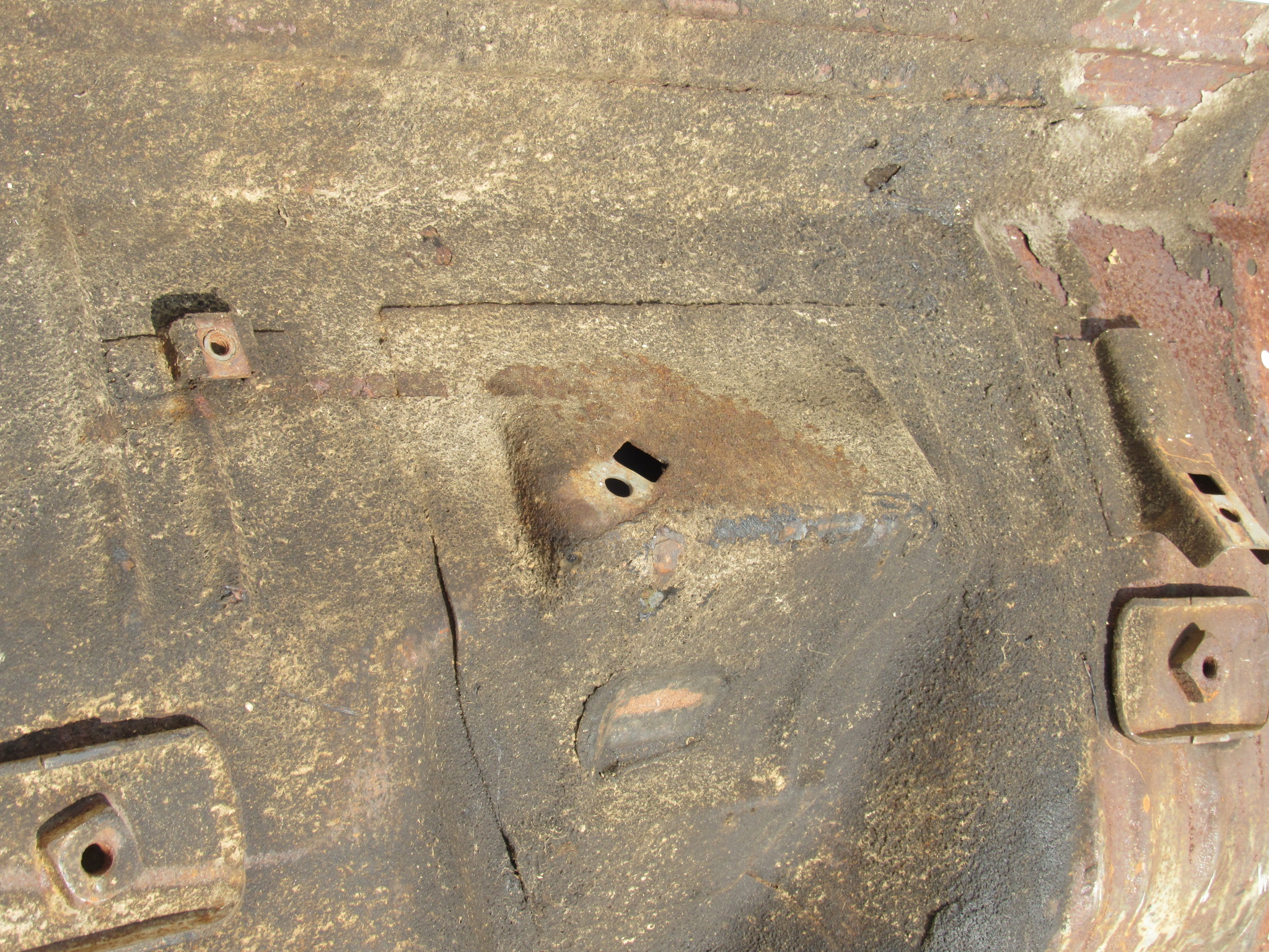 Center Floor Pan# 3445440 - Dodge - Plymouth - B - Body - 1970 - USED - SHIPS FREE TO LOWER 48 - Image 6