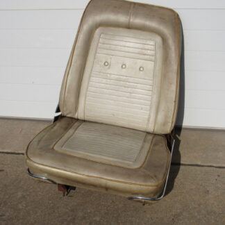 Front Bucket Seat# 2577506 - RH - Single - Plymouth Barracuda - 1966 - USED - SHIPS FREE TO LOWER 48