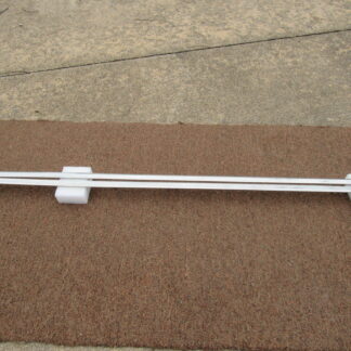 Front Door Outside Belt Moulding Pkg# 2809690 / 2809691 - Pair - Plymouth Barracuda - 1967-69 - USED - SHIPS FREE TO LOWER 48