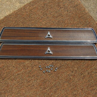 Door Trim Panel Insert Pkg# 3415843 - Pair - Dodge Challenger - 1970-74 - USED - SHIPS FREE TO LOWER 48