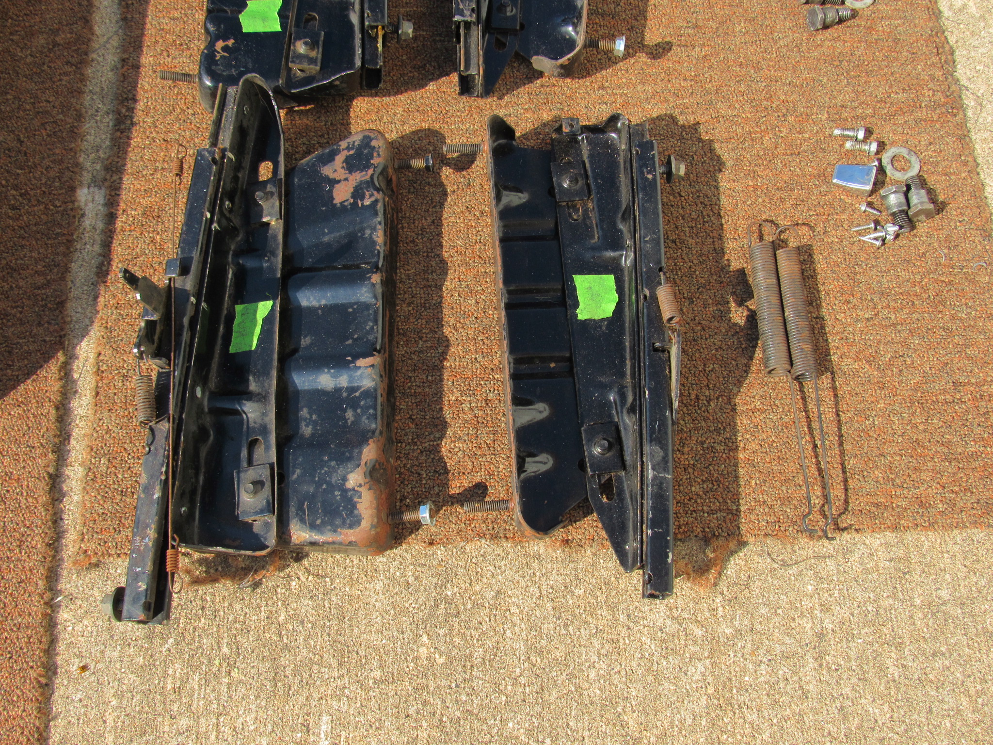 Front Bucket Seat Pkg# 2577743 - Pair - Dodge Charger - 1966 - USED - SHIPS FREE TO LOWER 48 - Image 33