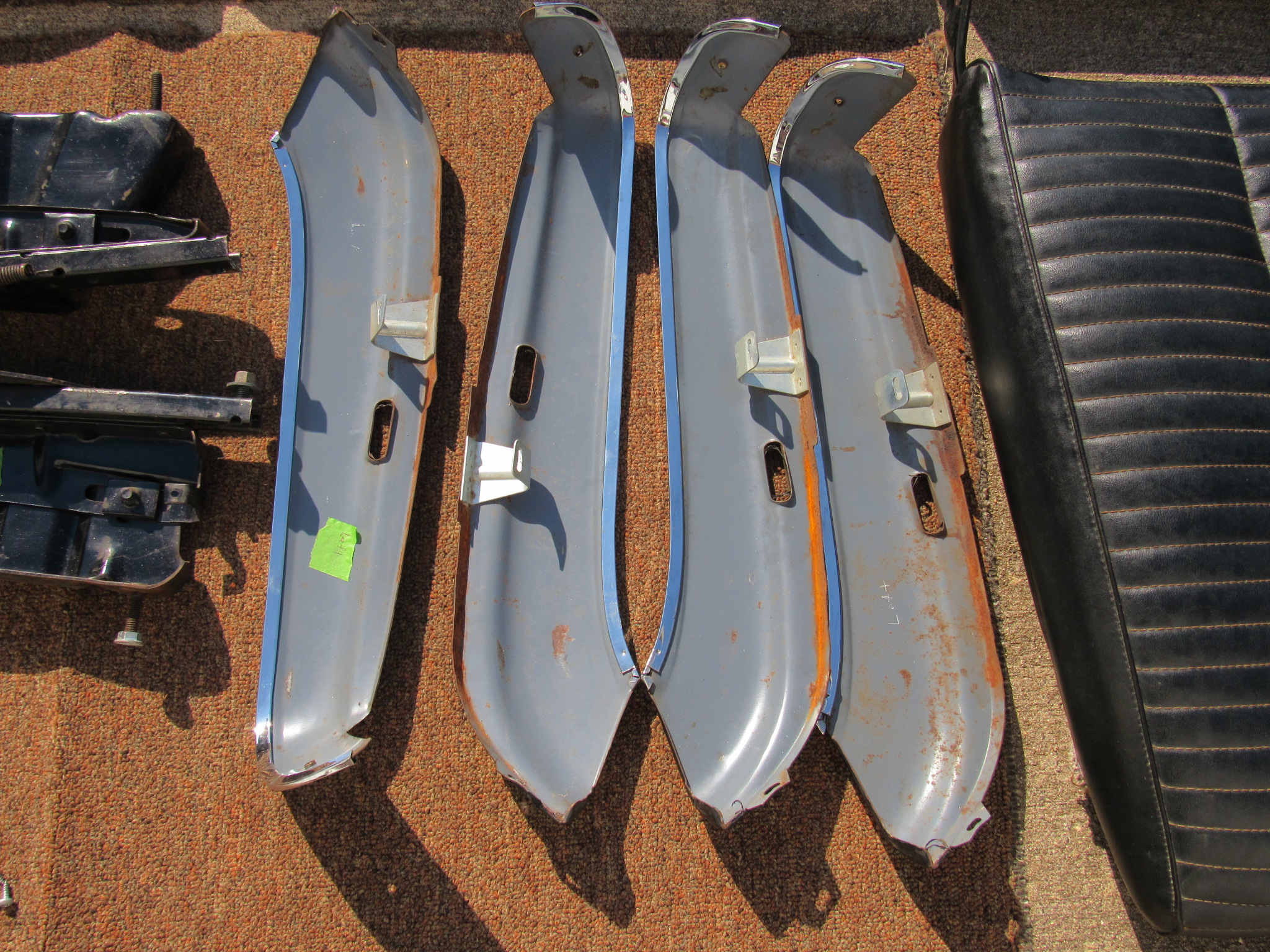 Front Bucket Seat Pkg# 2577743 - Pair - Dodge Charger - 1966 - USED - SHIPS FREE TO LOWER 48 - Image 31