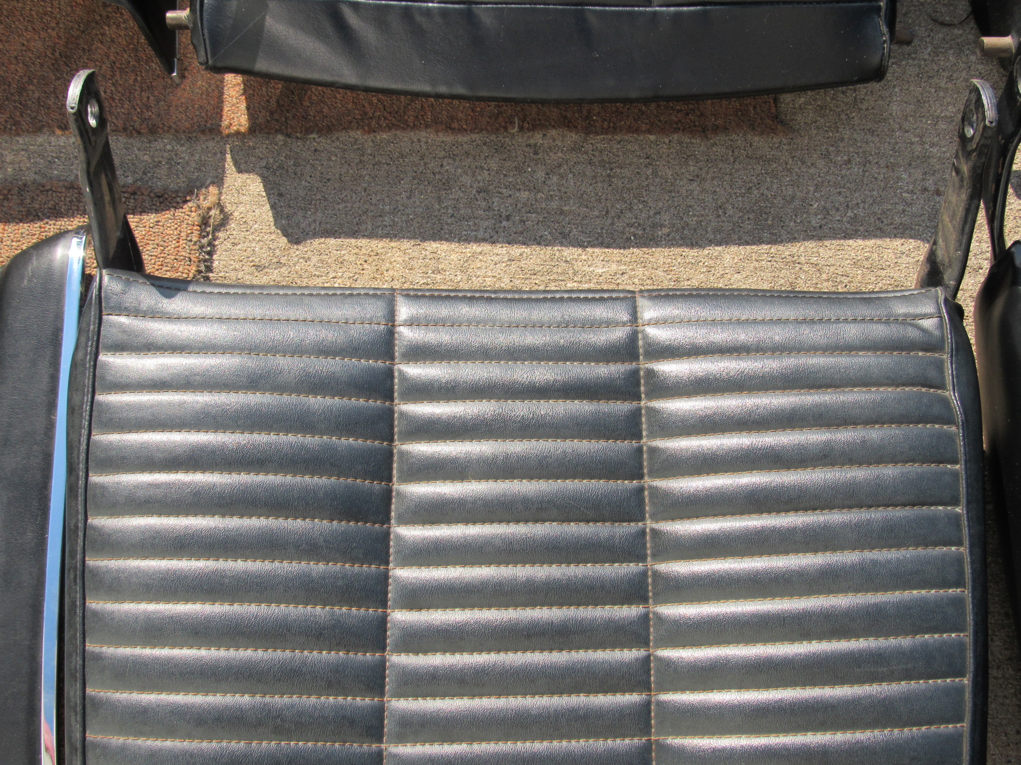 Front Bucket Seat Pkg# 2577743 - Pair - Dodge Charger - 1966 - USED - SHIPS FREE TO LOWER 48 - Image 20