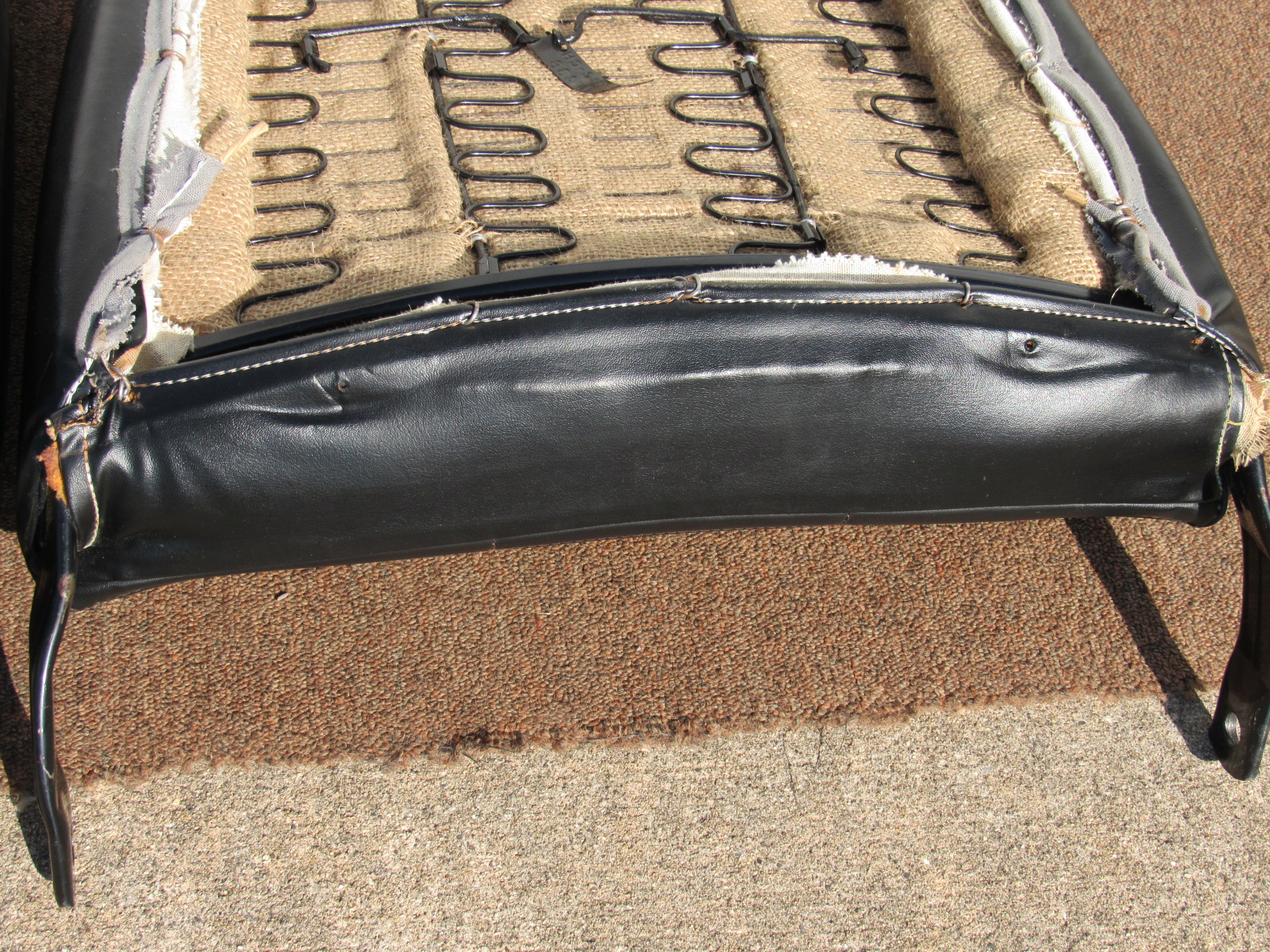 Front Bucket Seat Pkg# 2577743 - Pair - Dodge Charger - 1966 - USED - SHIPS FREE TO LOWER 48 - Image 9