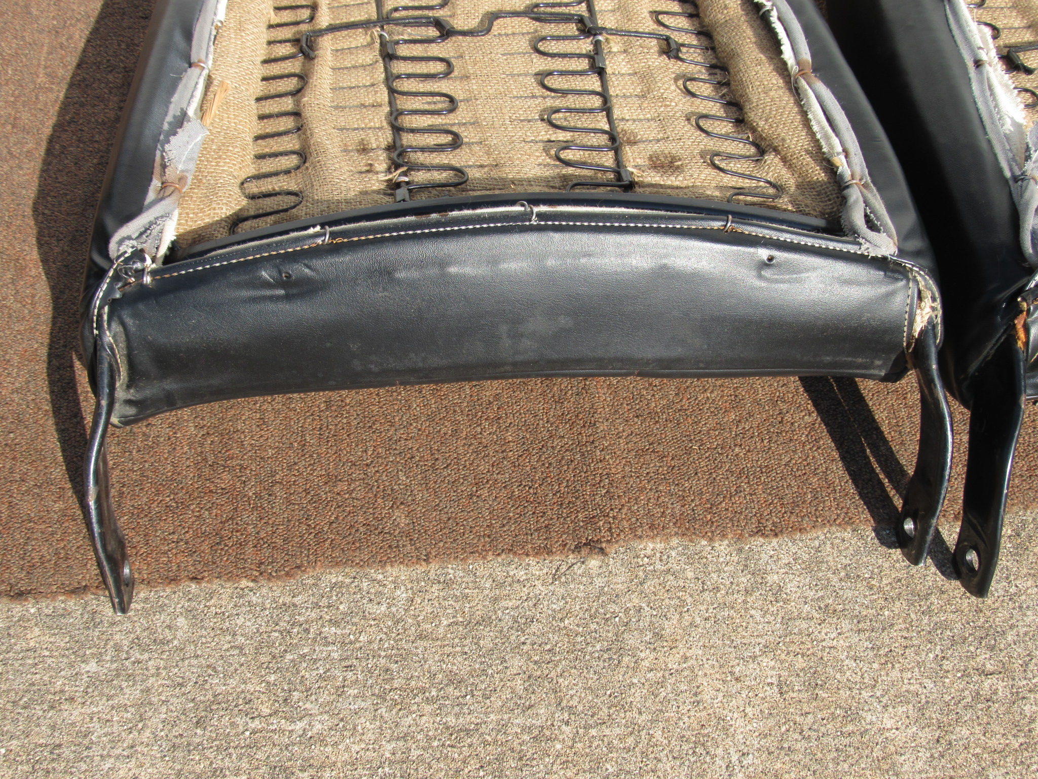 Front Bucket Seat Pkg# 2577743 - Pair - Dodge Charger - 1966 - USED - SHIPS FREE TO LOWER 48 - Image 8