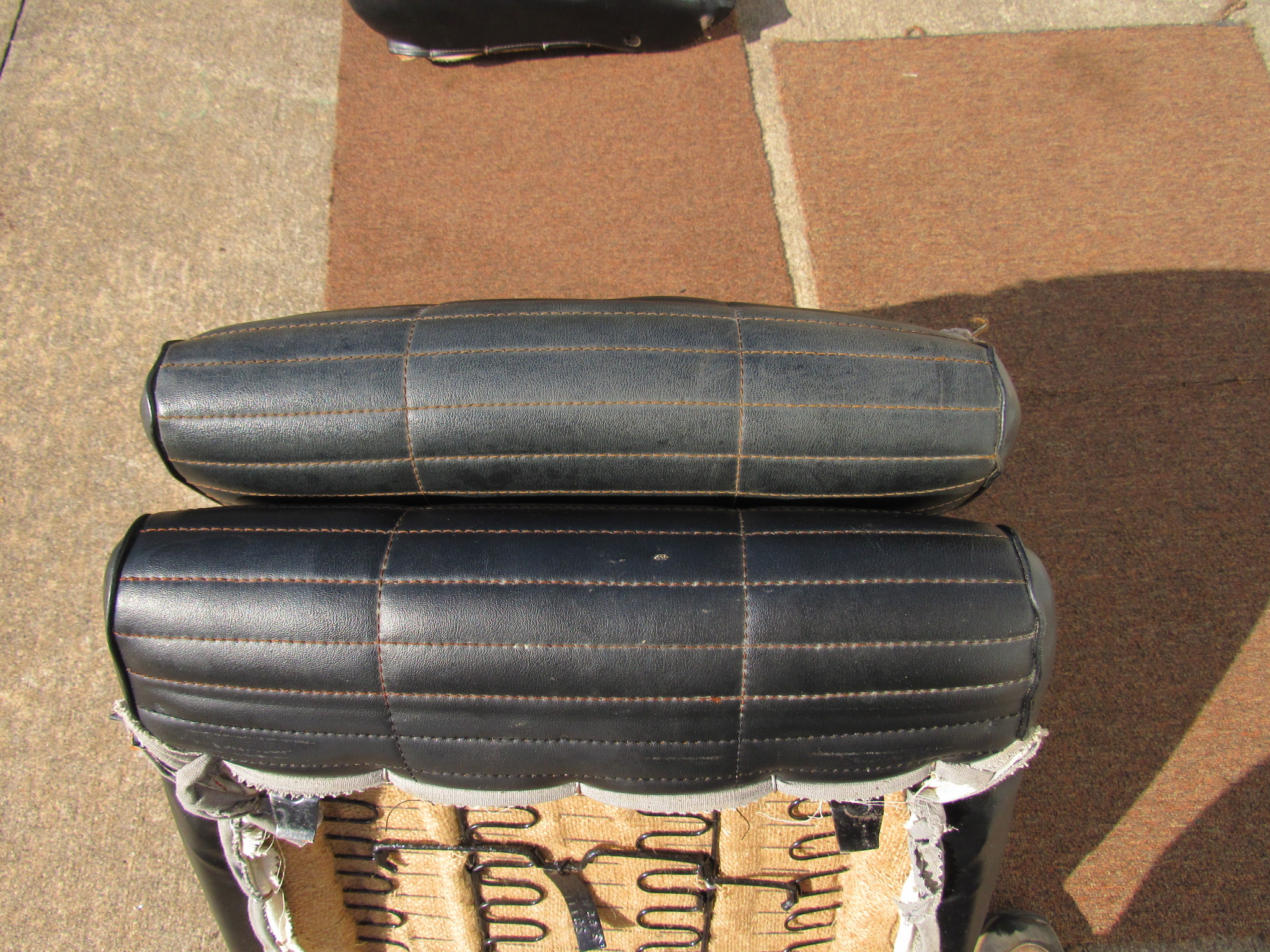Front Bucket Seat Pkg# 2577743 - Pair - Dodge Charger - 1966 - USED - SHIPS FREE TO LOWER 48 - Image 7