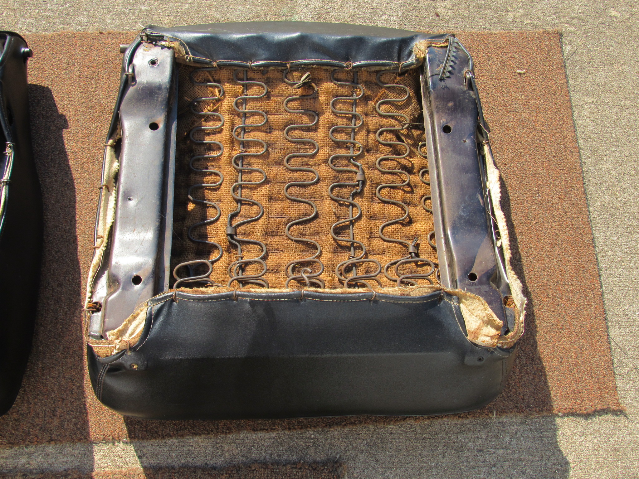 Front Bucket Seat Pkg# 2577743 - Pair - Dodge Charger - 1966 - USED - SHIPS FREE TO LOWER 48 - Image 5