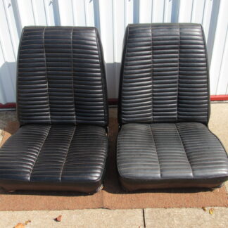 Front Bucket Seat Pkg# 2577743 - Pair - Dodge Charger - 1966 - USED - SHIPS FREE TO LOWER 48