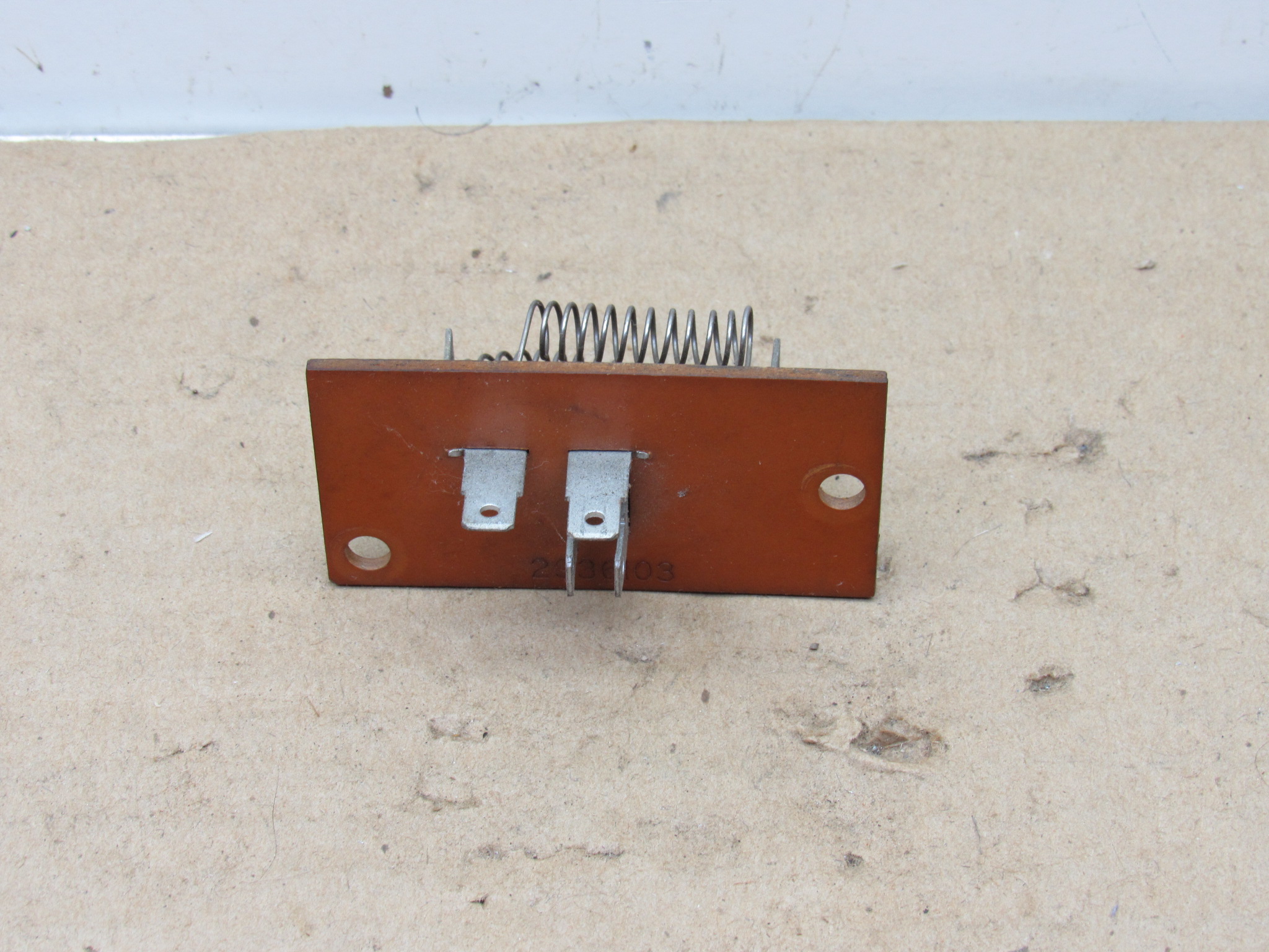 Heater Blower Motor Resistor# 2936103 - C - Body - 1969-73 - USED - SHIPS FREE TO LOWER 48