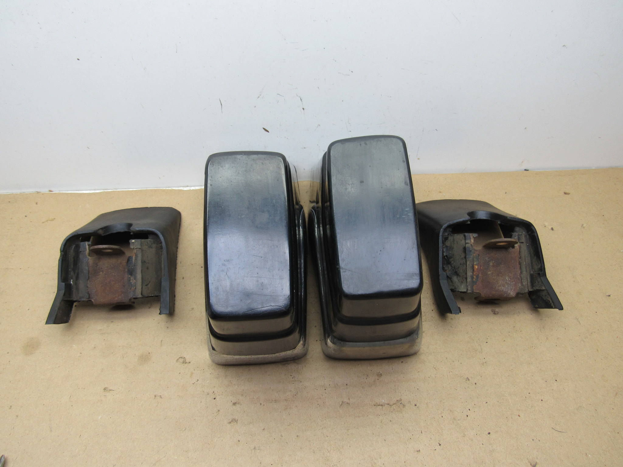 Rear Bumper Guard / Cushion Pkg 3686520-1 / 3754212-3 / 3686590-1 - Dodge Challenger - 1974 - USED - SHIPS FREE TO LOWER 48