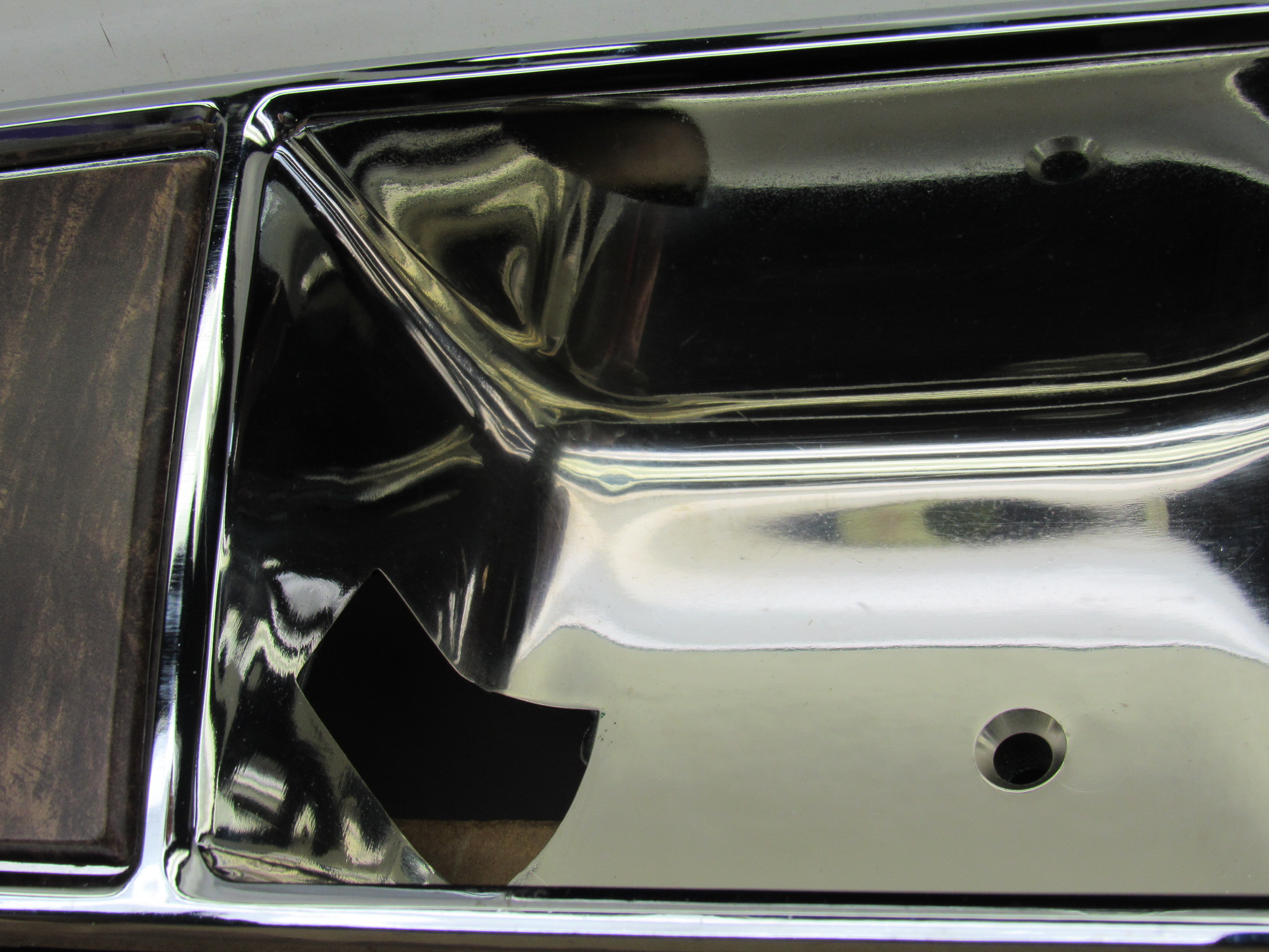 Front Door Armrest Bezel Assy# 4011227 - LH - Chrysler New Yorker - 1979-81 - NOS - SHIPS FREE TO LOWER 48 - Image 9