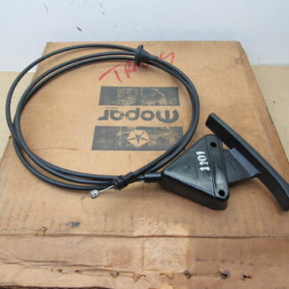 Hood Latch Release Cable Assy# 3882085 - F - M - Body - 1976-89 - NOS - SHIPS FREE TO LOWER 48