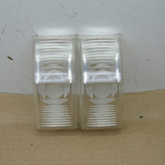Park Lamp Lens Pkg# 1345479 - Pair - Plymouth - 1951-52 - NOS - SHIPS FREE TO LOWER 48