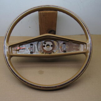 Steering Wheel# P027RU7 - Tan - 2 Spoke - C - F - M - R - Body - 1977-80 - NOS - SHIPS FREE TO LOWER 48