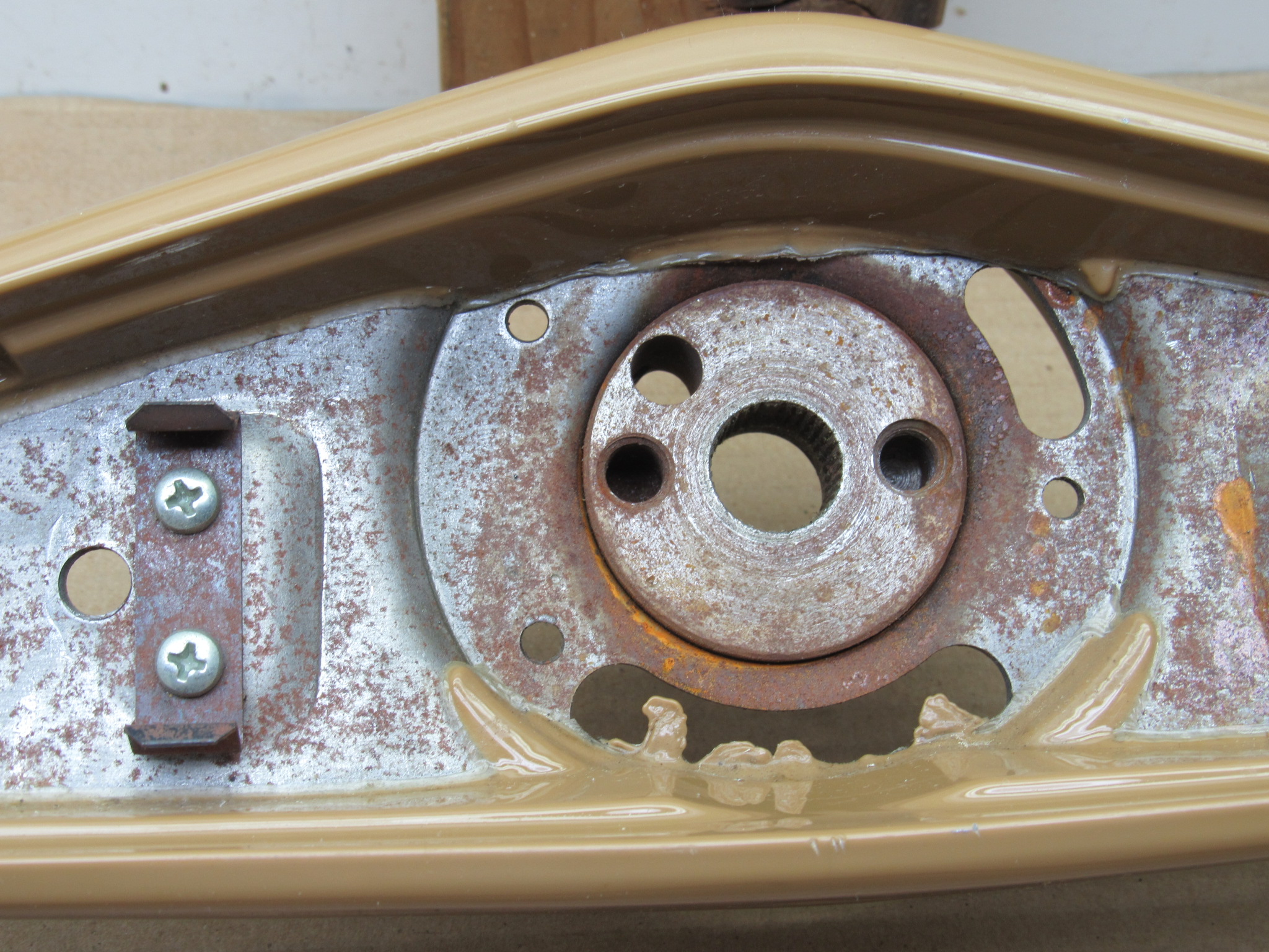 Steering Wheel# P027RU7 - Tan - 2 Spoke - C - F - M - R - Body - 1977-80 - NOS - SHIPS FREE TO LOWER 48 - Image 21