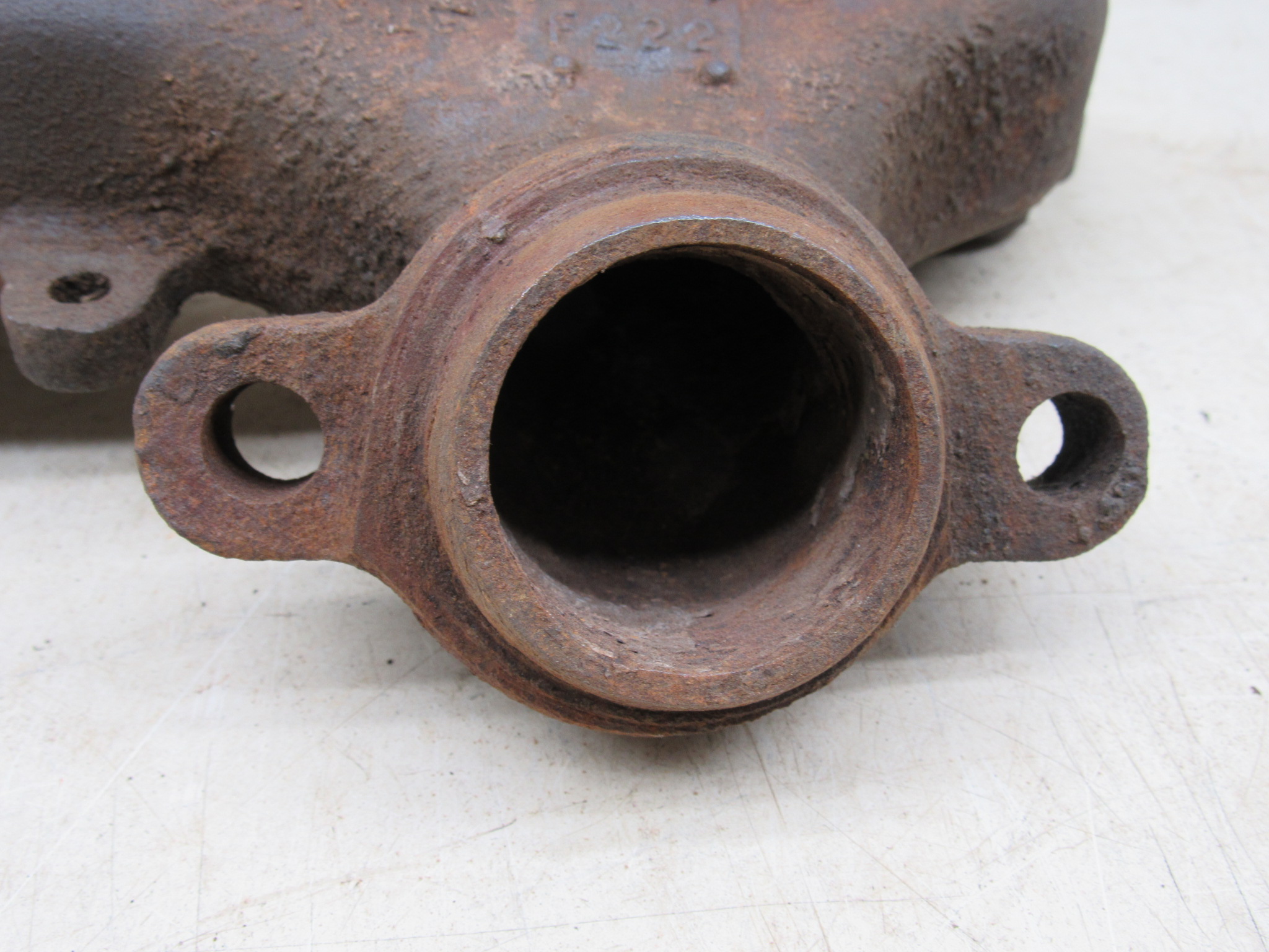 Exhaust Manifold - Casting# 3512077 - LH - Date - 6-22-2 - 318 - V8 - B - C - E - Body - 1971-74 - USED - SHIPS FREE TO LOWER 48 - Image 6