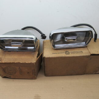Park Lamp# 2930186 / 2930487 - Pair - Plymouth Barracuda - 1969 - NOS - SHIPS FREE TO LOWER 48