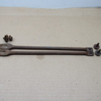 Front Fender Support Brace Pkg# 2579904 - Pair - A - Body - 1966-74 - B - Body - 1966-67 - USED - SHIPS FREE TO LOWER 48