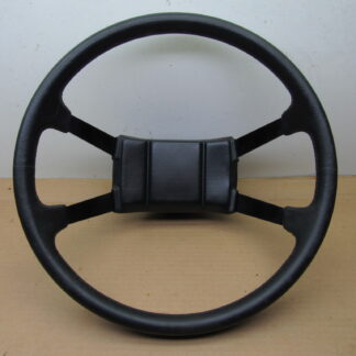 Steering Wheel Pkg# 5206075 - Black - 4 Spoke - L - Body - 1979-80 - NOS - SHIPS FREE TO LOWER 48