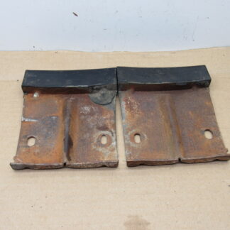 Front Bumper Impact Pad# 3464336 / 3464337 - Pair - Dodge Charger - 1971-72 - USED - SHIPS FREE TO LOWER 48